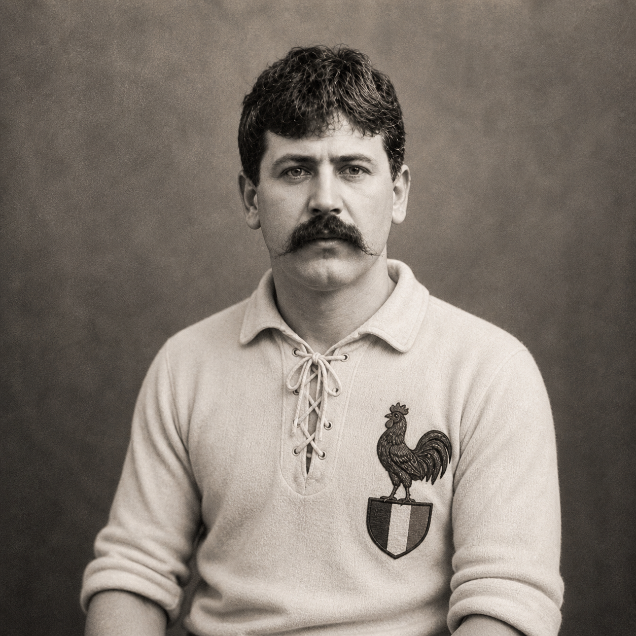 portrait reconstitué par IA de Gaston Cyprès à des buts d'illustration