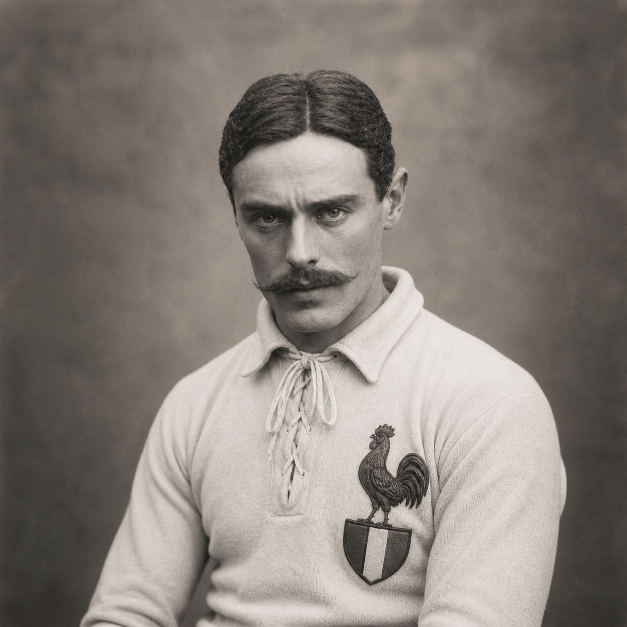 portrait reconstitué par IA de Marius Royet à des buts d'illustration